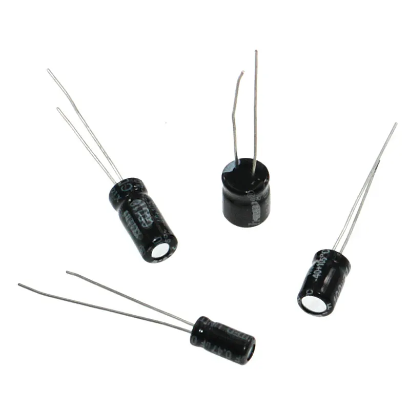 300pcs 15 Values 0.1uF-470uF Mix Electrolytic Capacitor Kit With Storage Box | Электронные компоненты и