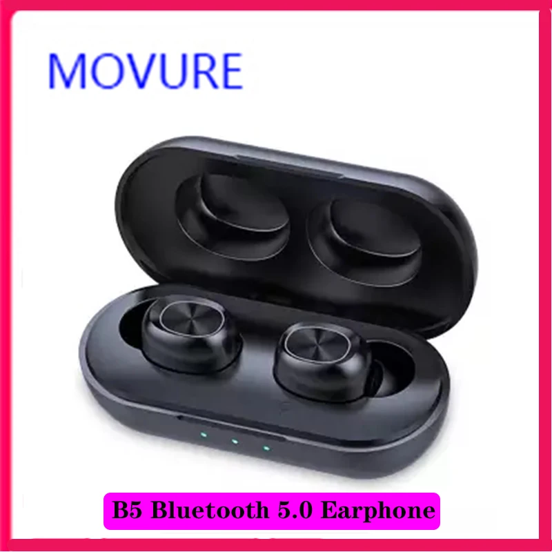 B5 TWS беспроводные наушники Bluetooth 5 0 3500 мАч Внешний аккумулятор сенсорное