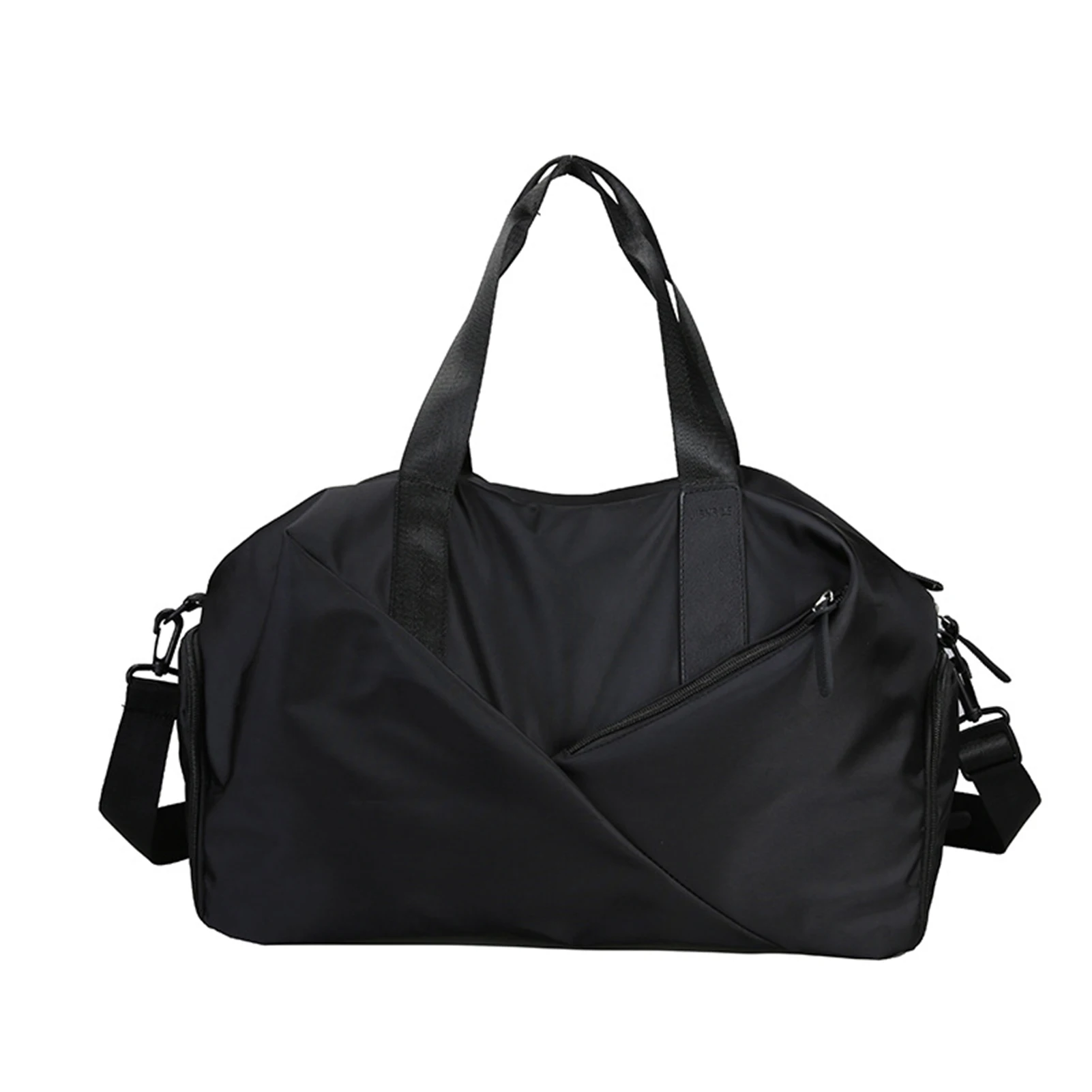 

Men Women Wear Resistant Waterproof With Shoe Compartment Adjustable Shoulder Strap Handle Gym Bag Fitness Dry Wet Separation