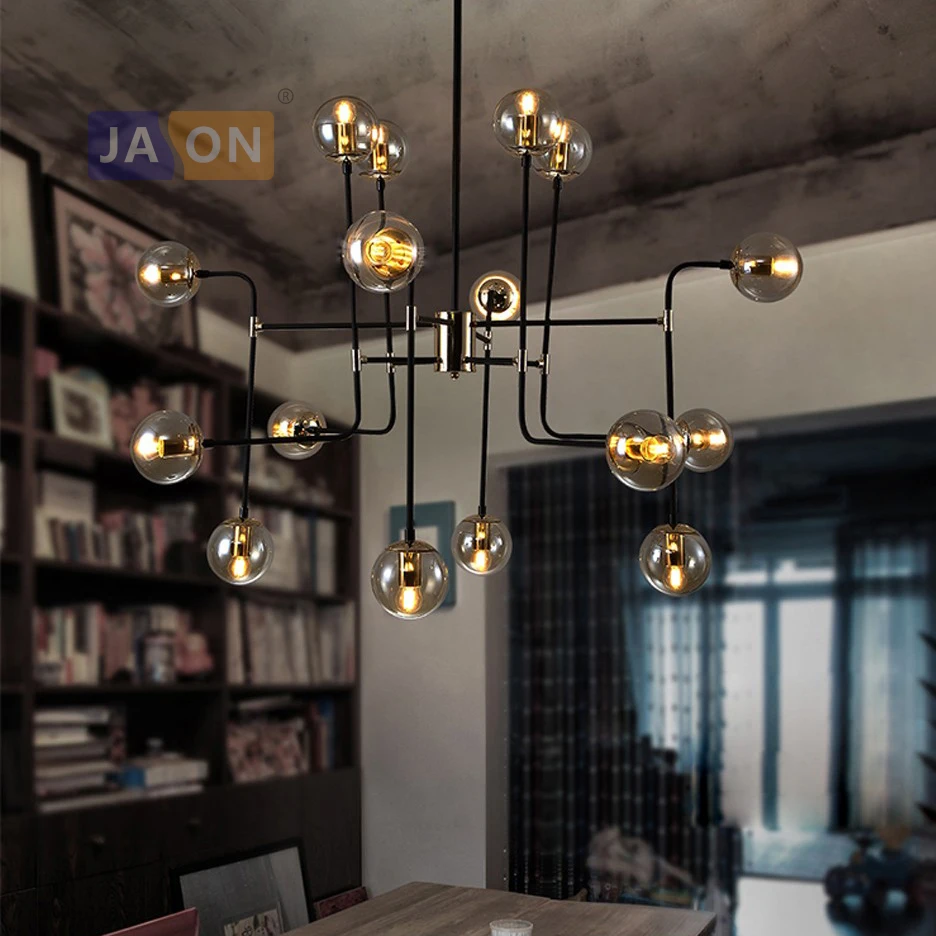 led e27 Нордик Железыне Стеклянные Дизайнерские Magic Bean Светодиодные Лампы.Светодиодные Светильники Люстры Подвесные.Светильники Подвесные Светильники.Светильник Подвесной Светильник.Для Столовой,Фойе Спальни