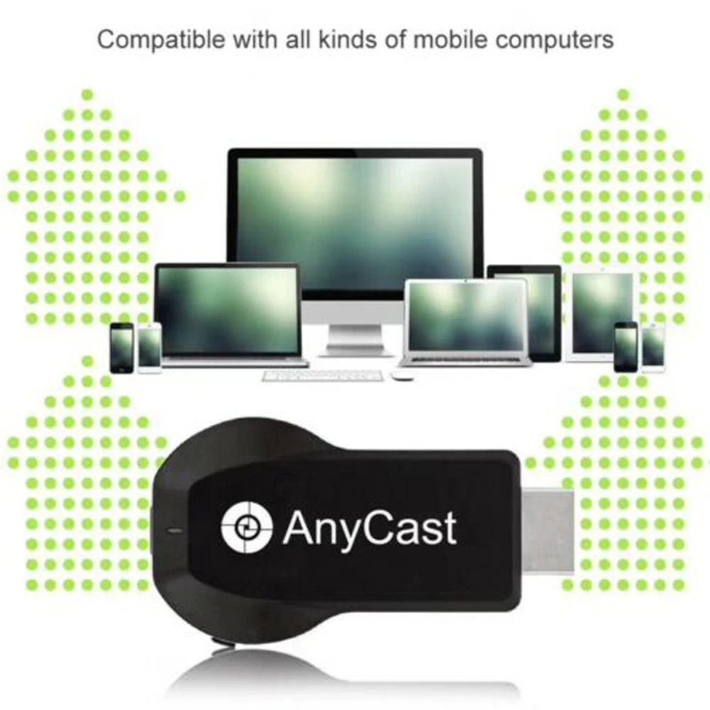 Wi-Fi дисплей приемник AnyCast M2 Plus ключ Airplay Miracast HDMI tv DLNA 1080P