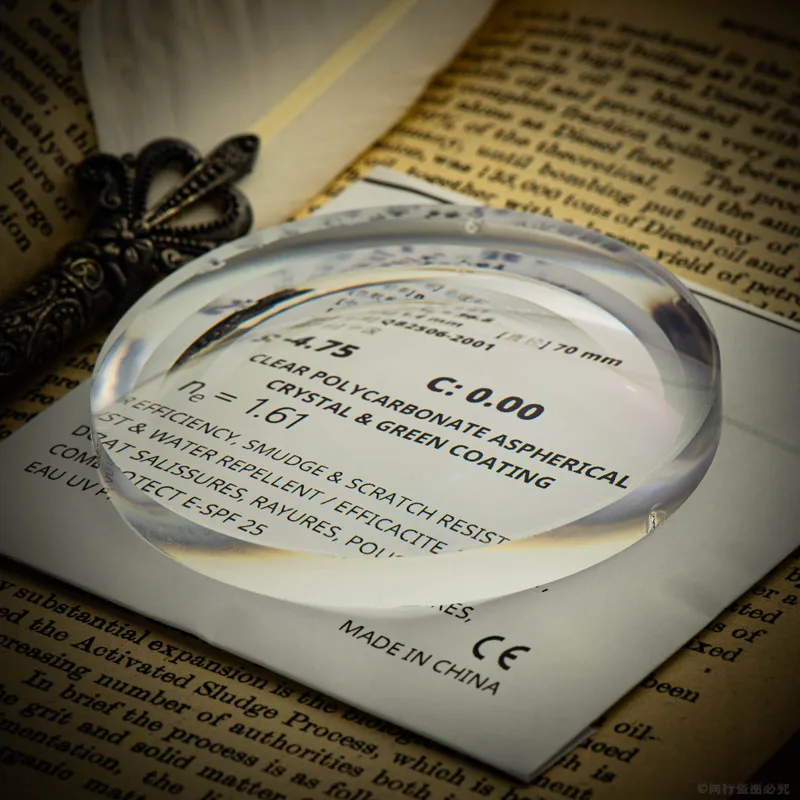 Пару оптические линзы GREEN-EMI по рецепту Асферические очки близорукости