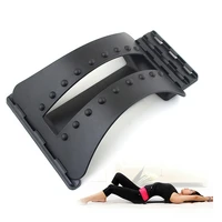 back massage magic stretcher fitness equipment stretch relax mate stretcher lumbar support spine pain relief chiropractic