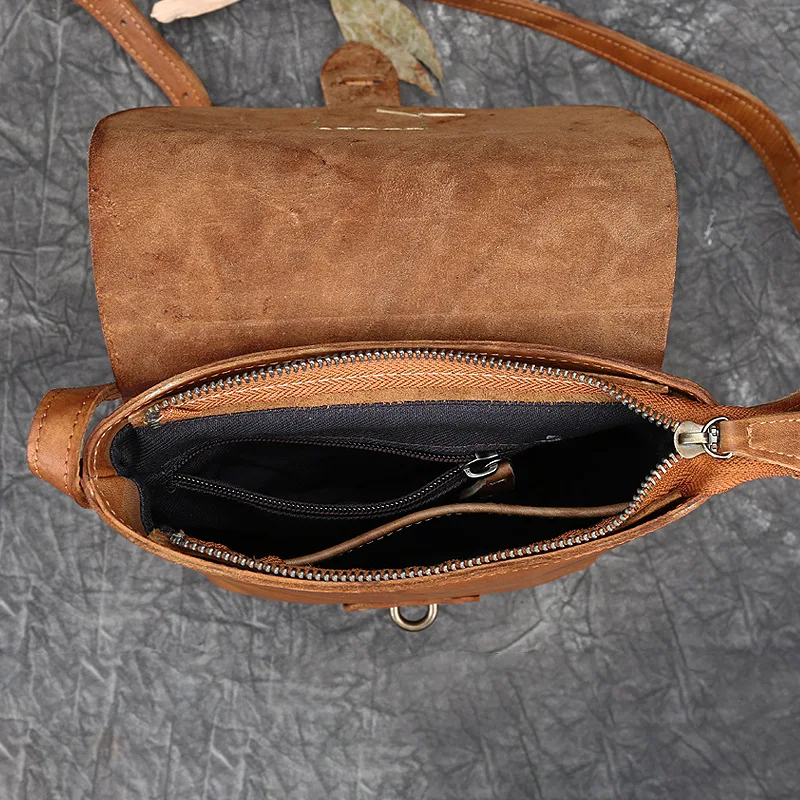

YourSeason 2021 Girls Cow Leather Shoulder Bags Solid Color Hasp Small Ladies Casual Cowhide Messenger Retro Bag