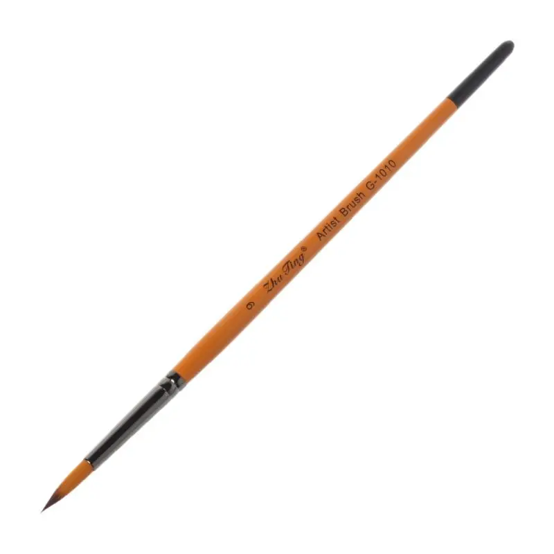 

Fine Hand Painted Thin Pen Art Supplies Drawing Point Tip Watercolor Nylon Brush Acrylic Oil Painting Craft
