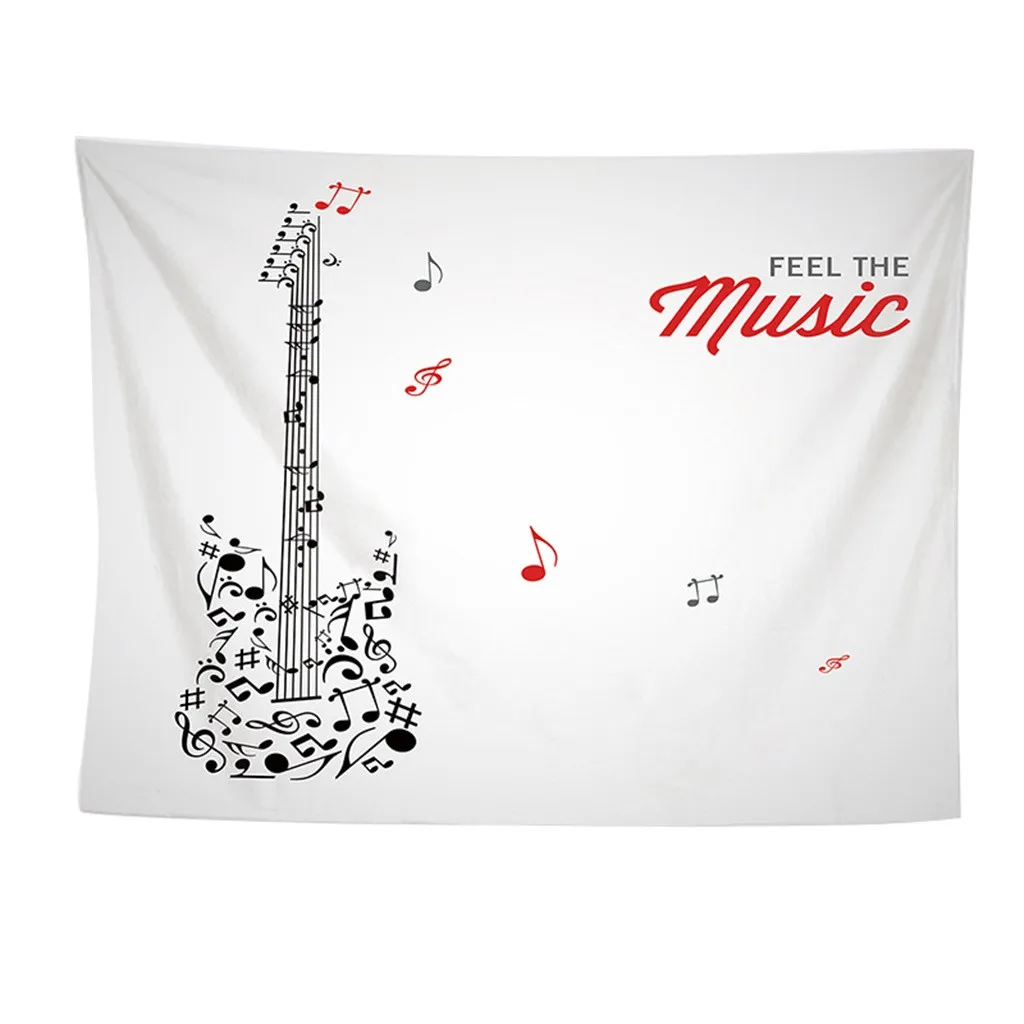 Музыкальный гобелен настенный подвесной декор для спальни гостиной дома