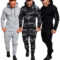 2 pieces tracksuit mens military hoodie sets sportswear camouflage muscle man autumn winter tactical sweatshirts and pants 4xl