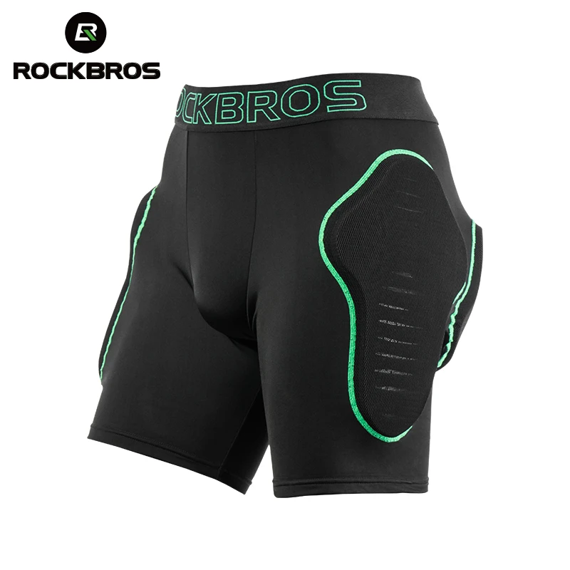 

ROCKBROS Snowboard Padded Short Protection Breathable wicking Soft Sport Cycling Skiing SBR Shock Absorption Protection Shorts