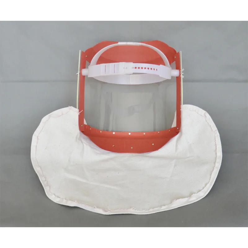 Защитная повязка на шлем для лица маска из оргстекла Пылезащитная ударопрочная