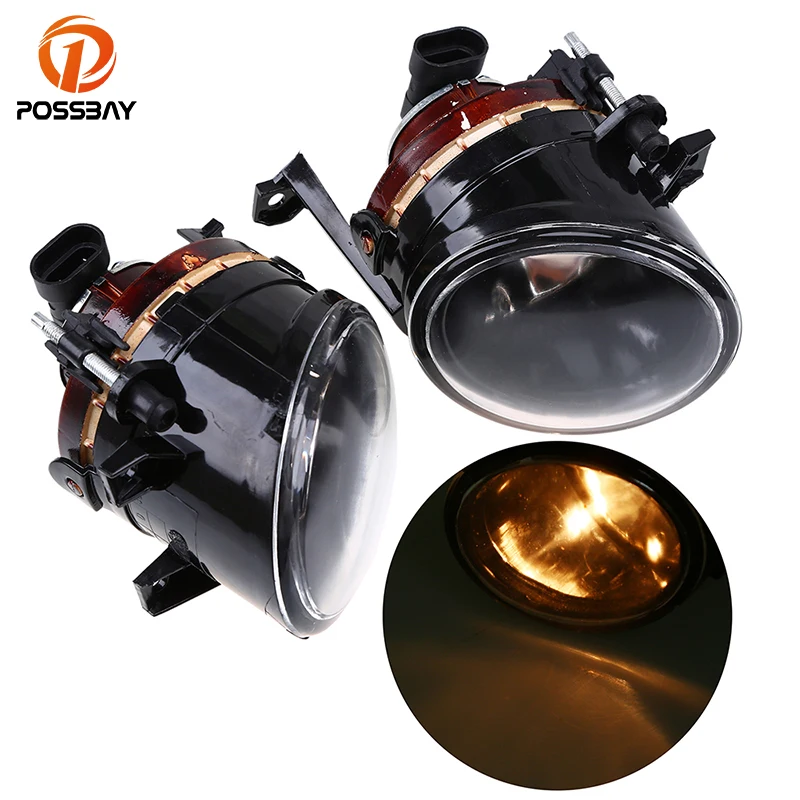 Противотуманные фары POSSBAY в сборе подходят для Volkswagen EOS 2007/2008/2009/2010/2011 дальнего