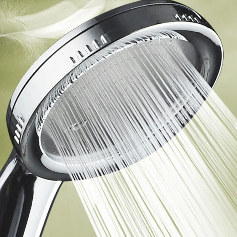 

High Pressure Water Saving Rainfall Shower Head Hand-Held Pressurized Massage Shower Head Rain Spray Nozzle Bathroom Accessories