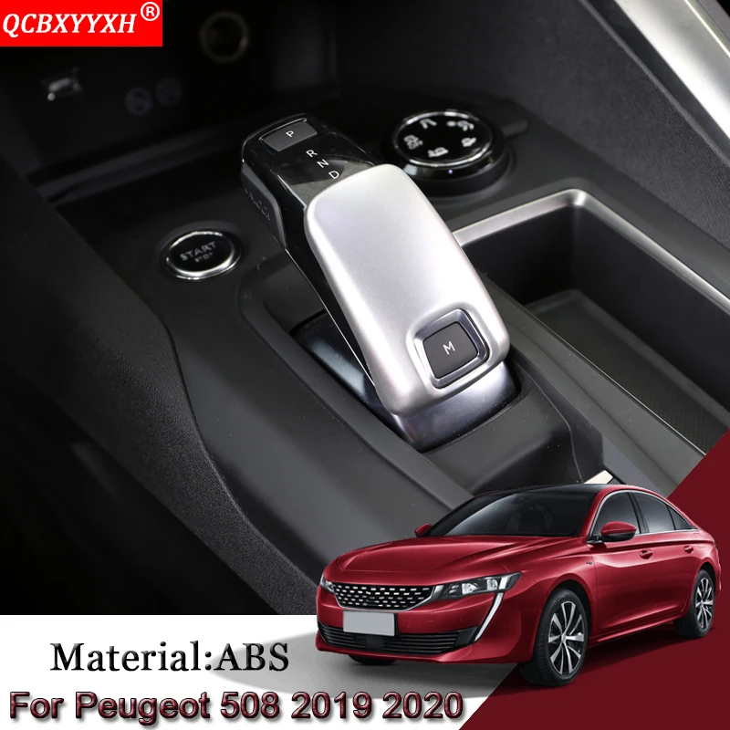 Стайлинг автомобиля хромированный АБС пластик для Peugeot 508 2019 настоящее покрытие