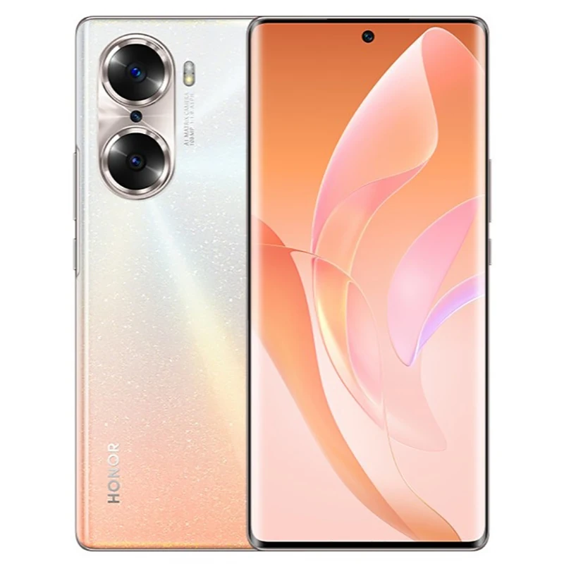new orange honor 60 5g mobile phone 6 67 inch 120hz 8gb128gb snapdragon 778g 4800mah fast charging 66w samartphone free global shipping
