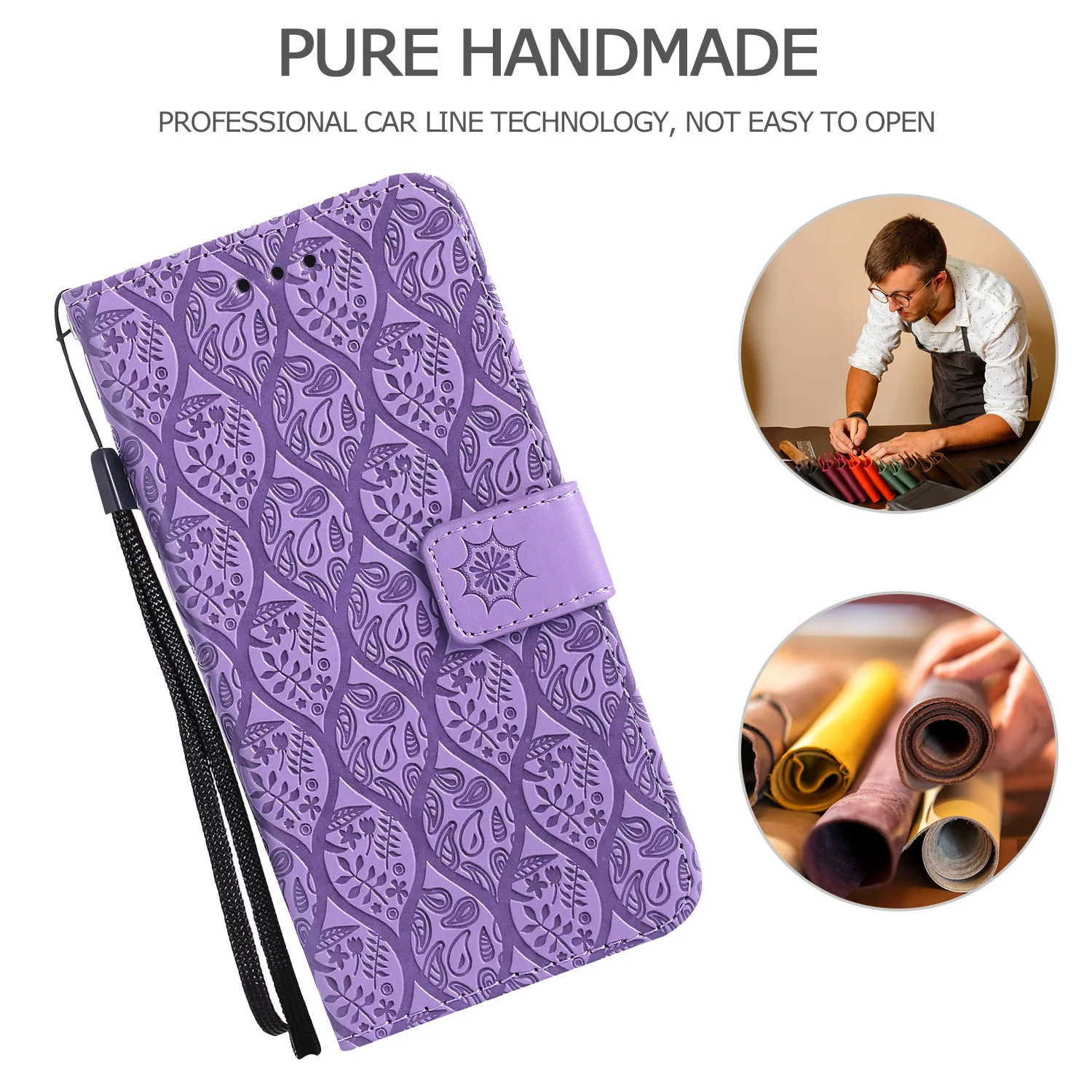 Роскошный кожаный чехол кошелек с 3D откидной крышкой для iPhone 12 Mini 11 Pro Max X XS MAX XR 6 6S 7