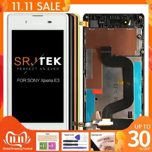 4,5 ''дисплей для SONY Xperia E3 LCD Touch дигитайзер Asseblay для SONY Xperia E3 D2203 экран Запасные части наборы 854x480