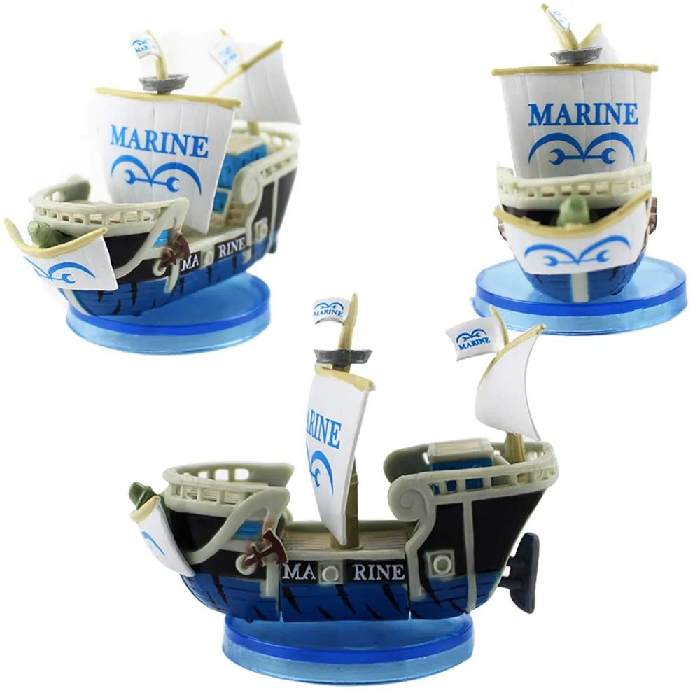 1 шт. розница 6 см OP пиратский корабль экшн фигурка аниме лодка Аквариум Украшение