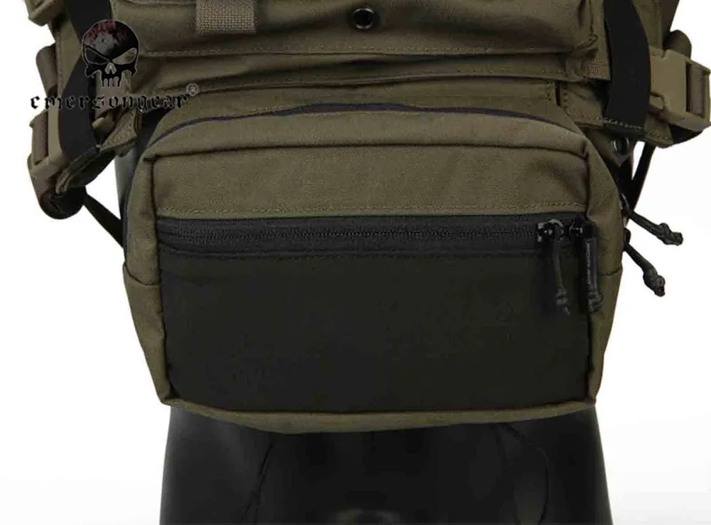 Emersongear Micro Fight Chissis MK3 нагрудная установка 5 56 Журнал Сумка Боевой страйкбол жилет