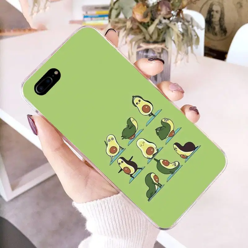 

Avocado cartoon Phone Case For iphone 6 6s plus 7 8 plus X XS XR XS MAX 11 11 pro 11 Pro Max Cover