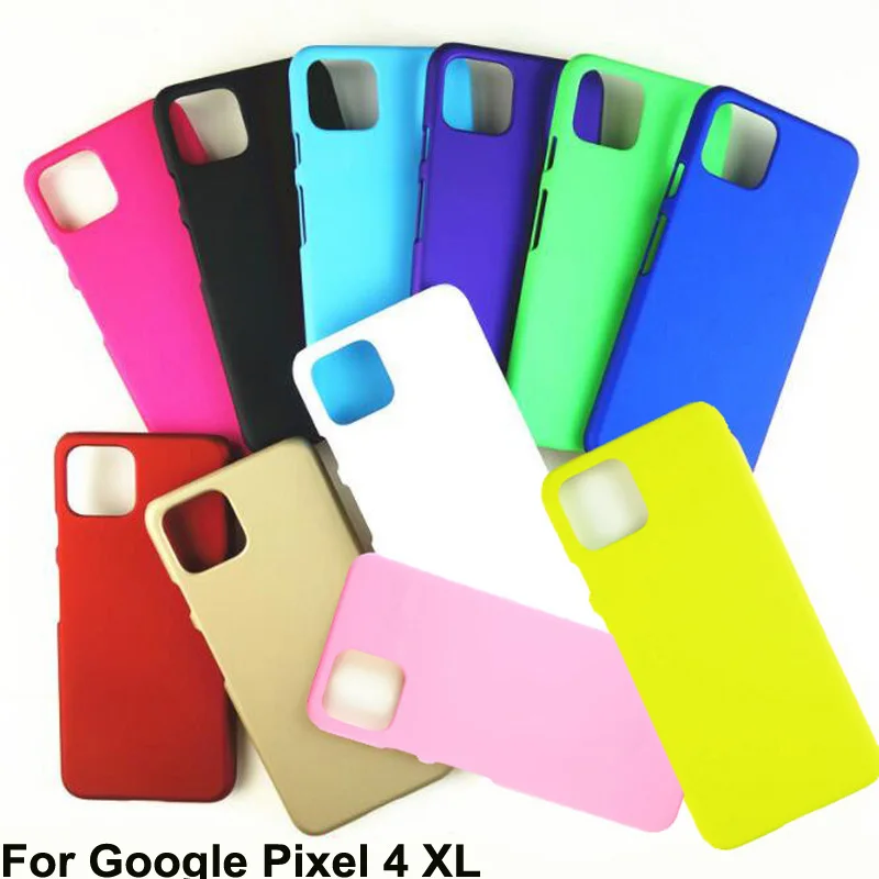 Белый оранжевый чехол для Google Pixel 4 XL 4XL жесткий накладка Pixel4 6 3 дюйма Защитный