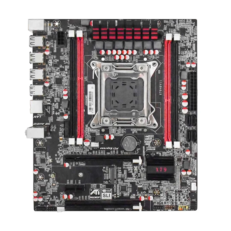 

X79A игровой материнской платы D3 64G USB3.0 LGA2011-Pin Core I3/I5/I7 и Ксеон серии/1060/1333/1600 МГц