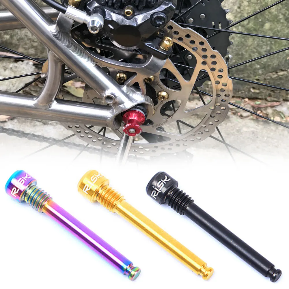 2 шт. титановые болты m4x26мм сверхлегкие велосипедные масляные дисковые Тормозные