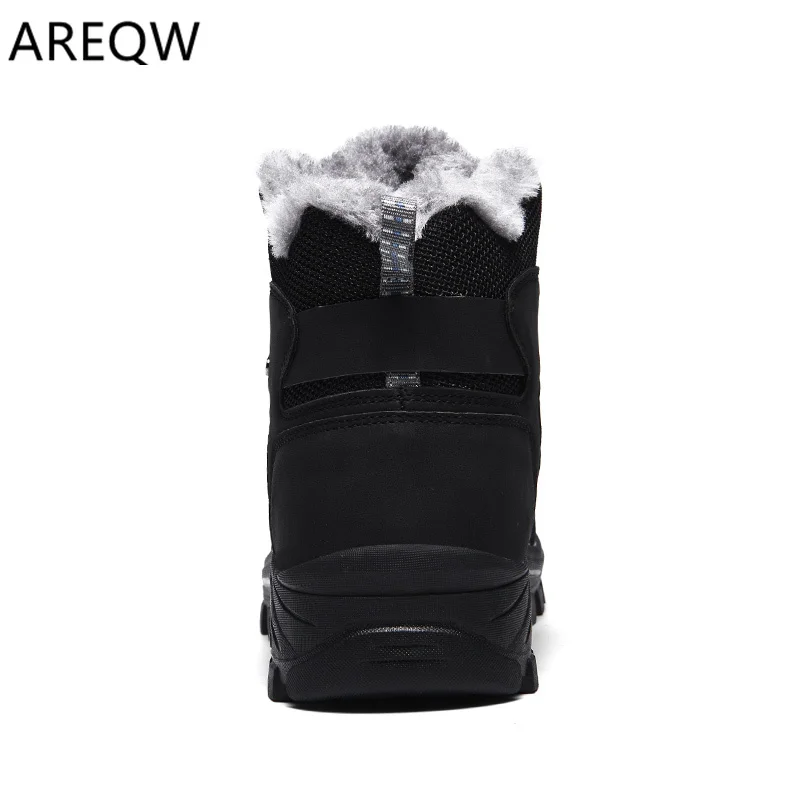 2019 демисезонные мужские ботинки повседневные Модные ботильоны из спилка удобные