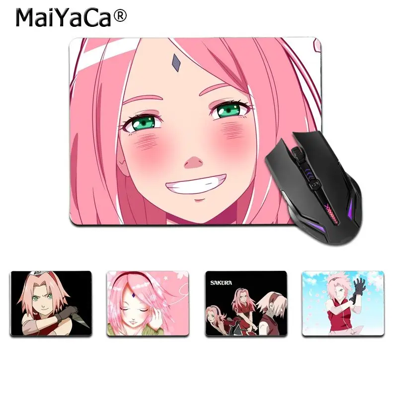 Maiyaca высококачественный аниме Haruno Sakura высокоскоростной новый коврик для мыши