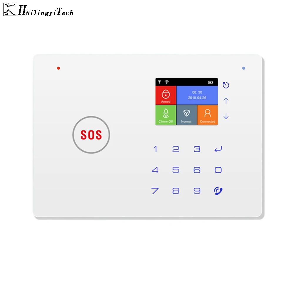 HuilingyiTech Wi Fi + GSM охранная система домашней сигнализации приложение беспроводной