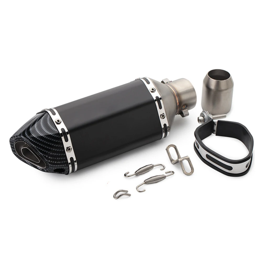 Универсальная выхлопная труба для мотоцикла глушитель из нержавеющей стали SUZUKI