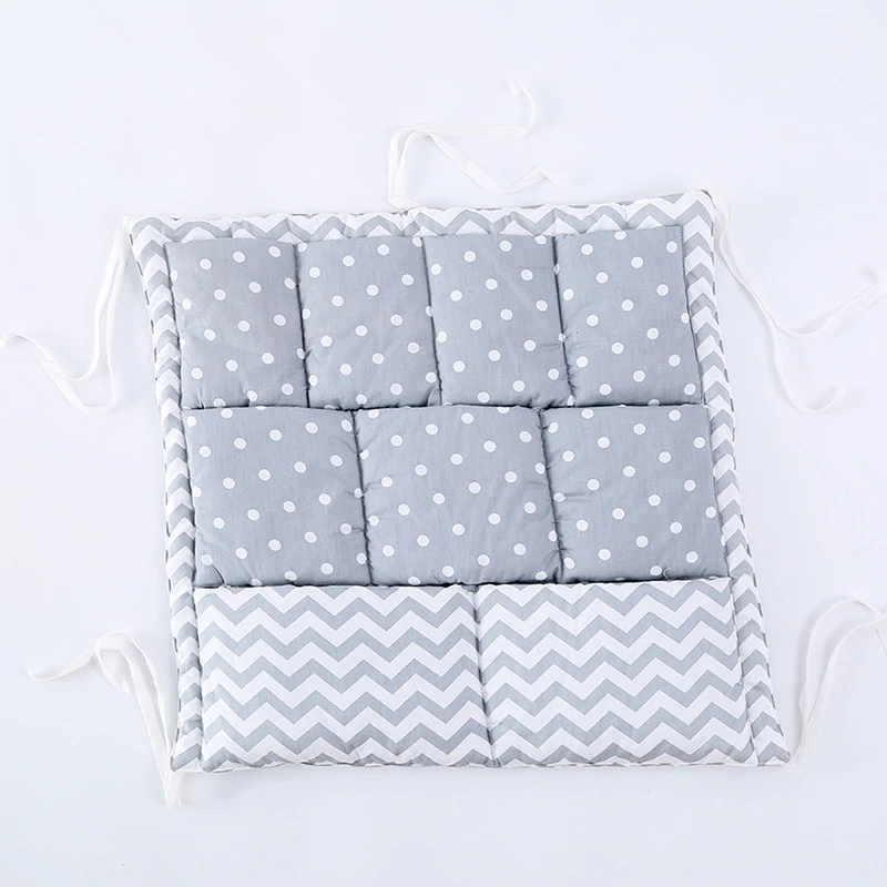

Baby Bed Hanging Storage Bags Cotton Newborn Crib Organizer Toy Diaper Pocket for Crib Bedding Set Accessories Nappy Store Bags