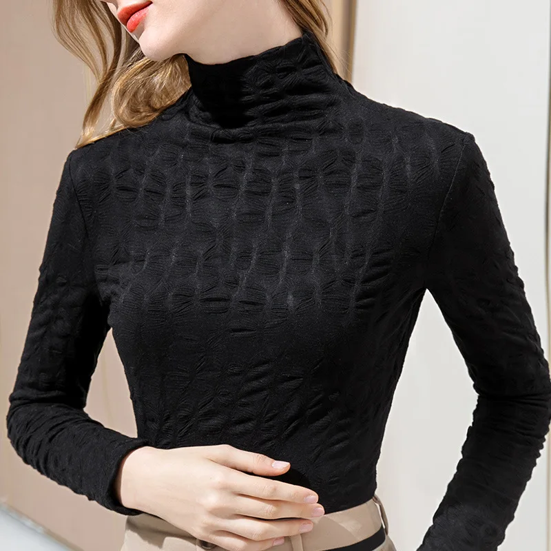 

Women's long sleeve T-shirt in autumn and winter 2020