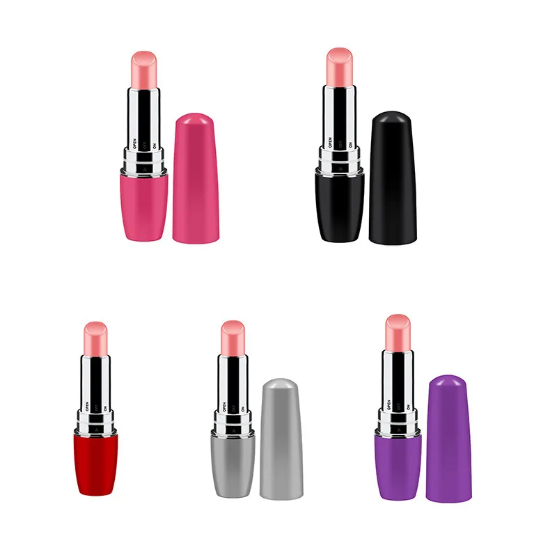 Вибратор в виде помады мини вибратор секретной пули Стимулятор клитора Массаж