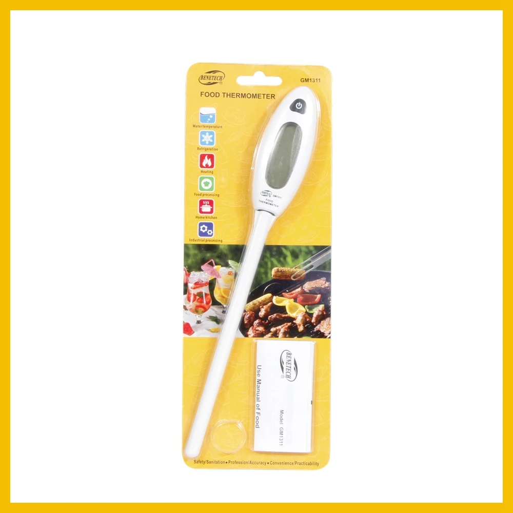 Профессиональный термометр мгновенного считывания BENETECH цифровой термостат для