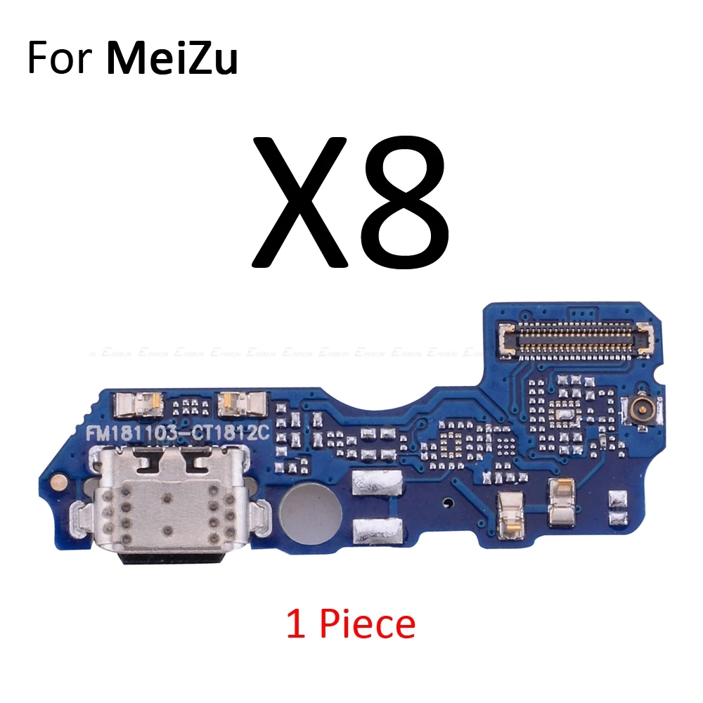 

Charger USB Dock Charging Dock Port Board With Mic Microphone Flex Cable For Meizu 16 15 Plus M8 Lite