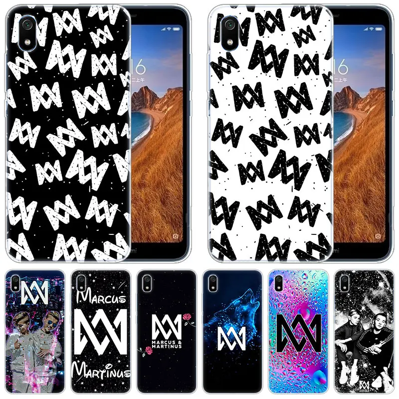 luxury Silicone Case Marcus Martinus for Xiaomi Redmi K20 Pro 7 7A 6 6A 4X 5 Plus S2 GO Note 8 4 Fashion Cover | Мобильные телефоны