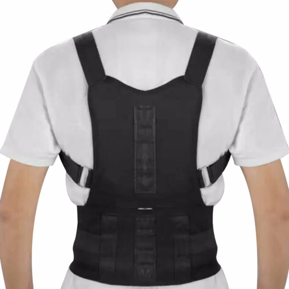 Новый удобный Регулируемый мужской/женский корсет для коррекции осанки
