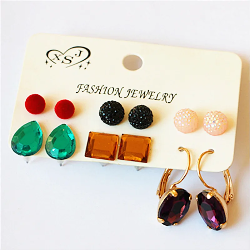 Новые модные женские украшения серьги для дня рождения девочек