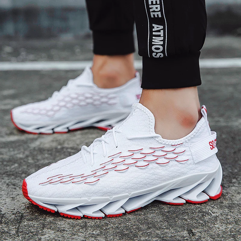 Мужские кроссовки для бега на открытом воздухе спортивная обувь ходьбы и