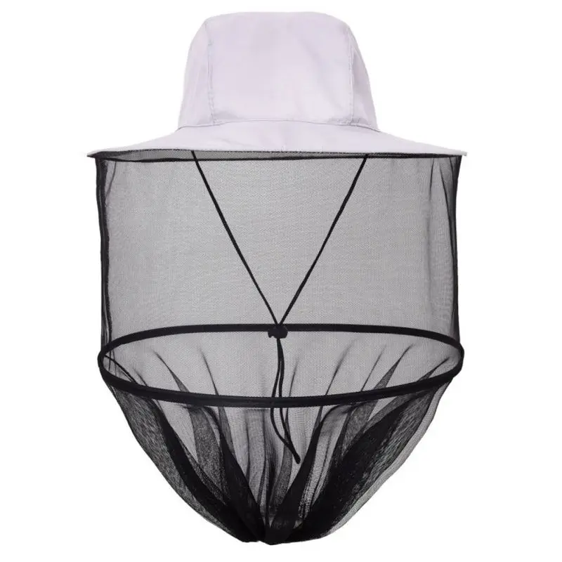 

Outdoor Fishing Hats Nylon Folding Leisure Ultraviolet-proof Beekeeping Anti-mosquito Mesh Caps Farmworking Garden Accessories
