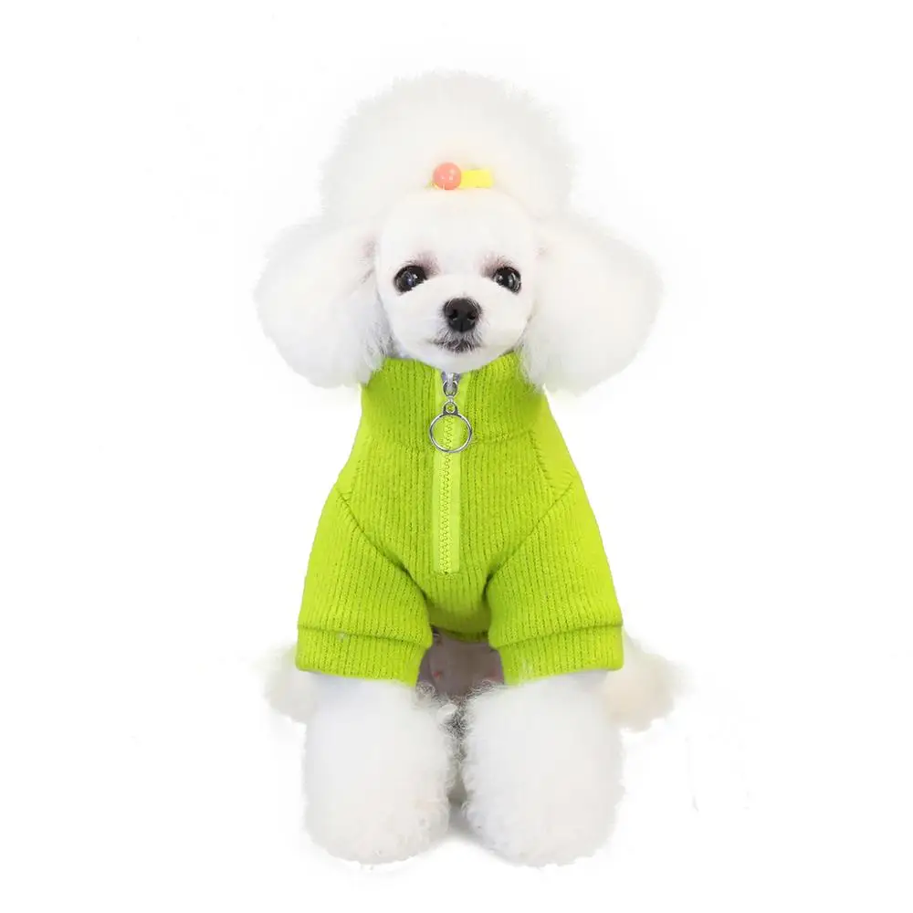 Свитер для собаки кошки котенок щенок Классическая водолазка Свитшот вязаная
