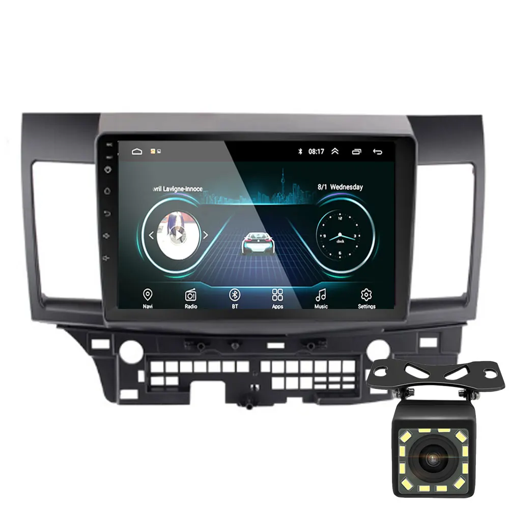 10 &quot2din Android 8 1 GO автомобильный dvd плеер для Mitsubishi Lancer 2008 2009 2010 2016 Радио gps навигация