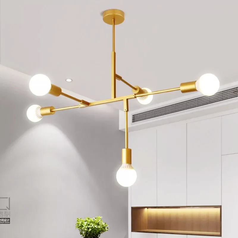 Светодиодный подвесной светильник для гостиной спальни дома промышленный