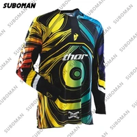 2021 thor high end custom bicycle motorcycle mountain bike cross country cycling jerseys maillot dh downhill riding bicycle