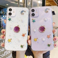 suitable for iphone 11 pro x xr xs max 6 6s 7 8 plus glitter star phone case