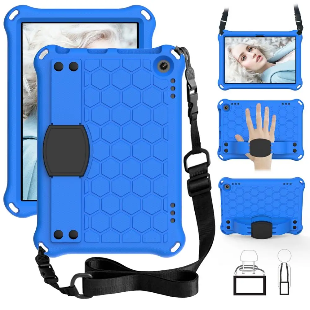 

Cover For Kindle Fire HD8/HD8 Plus 2020 Case 8.0"Non-toxic EVA Full body Kids Shockproof honeycomb Kids Tablets Case capa Fundas