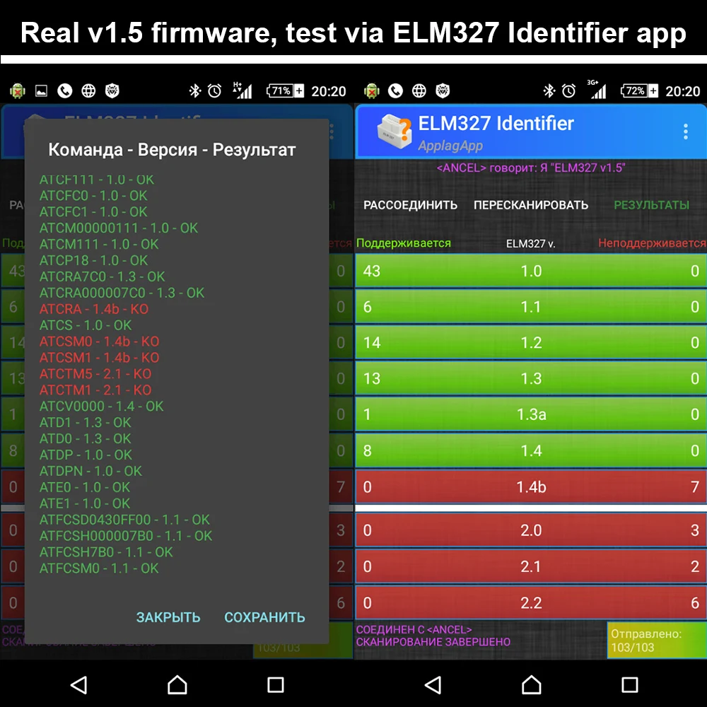 Мини ELM327 Bluetooth OBD2 v1.5 ELM 327 с чипом PIC18F25K80 OBD2 адаптер Elm-327 OBDII автоматический диагностический инструмент OBD2 сканер