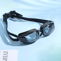 anti fog swimming goggles hd clear lens anti uv swimming glasses men women waterproof glasses