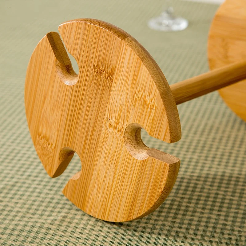 Винная стойка из массива дерева подставка для бутылок кухонная барного бара