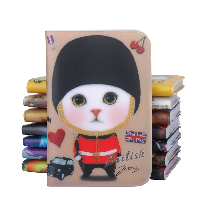 Кошелек Zoukane ZSPC56 для паспорта Кожаная Обложка с мультяшным принтом Король славы