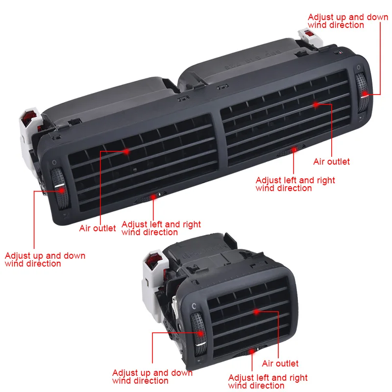 Передняя панель автомобиля SPEEDWOW центральный левый правый кондиционер